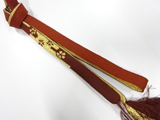 JAPANESE HAND-TIED OBIJIME CORD / UNUSED